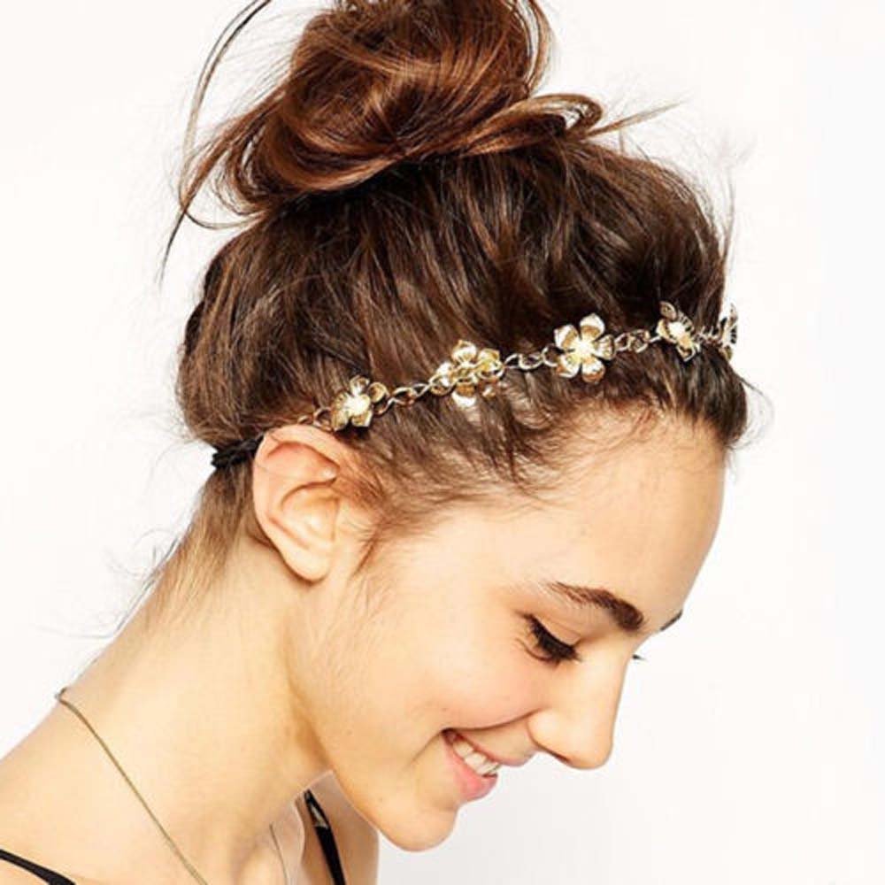 Гребень цепочка для волос