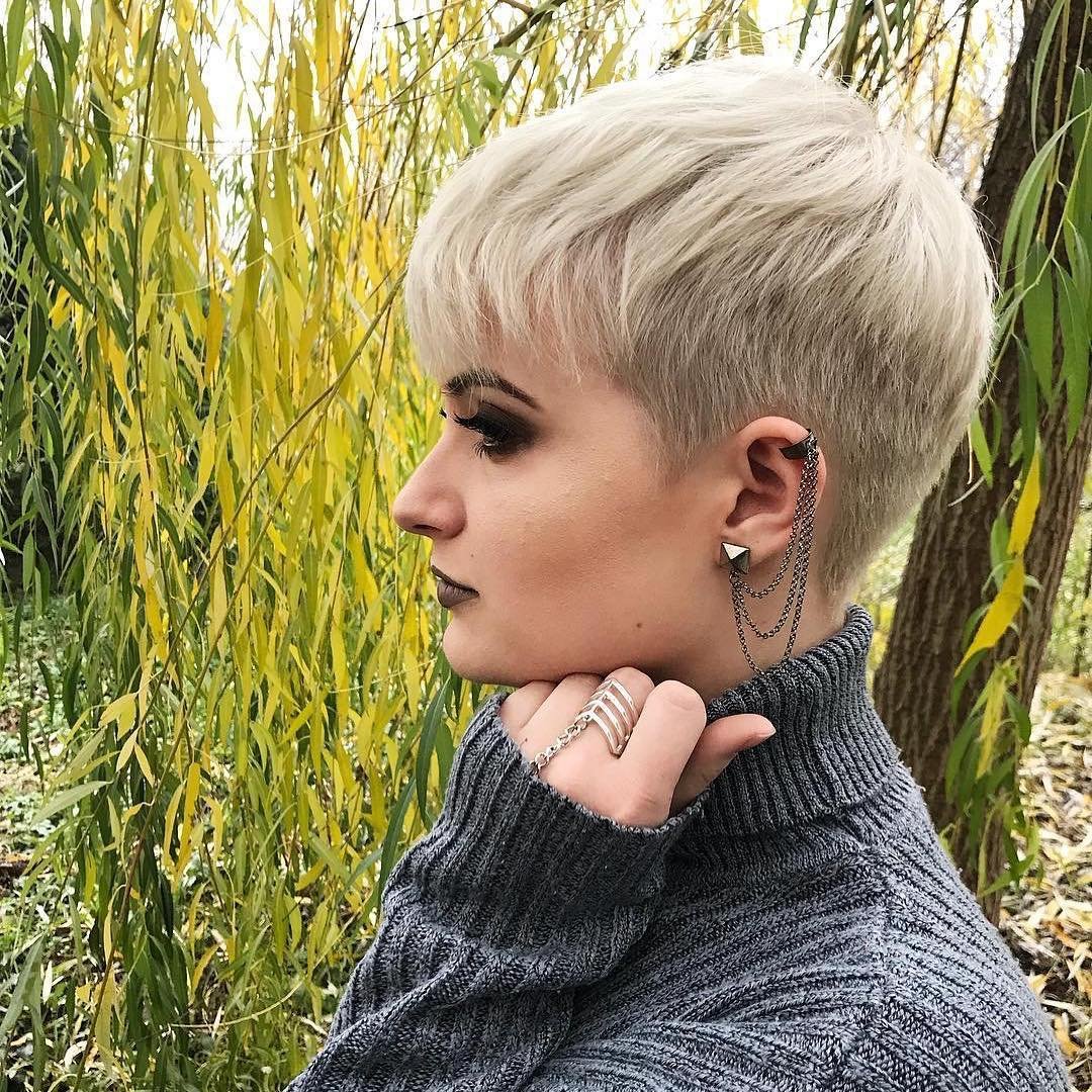 Стрижки Пикси на короткие волосы 2019