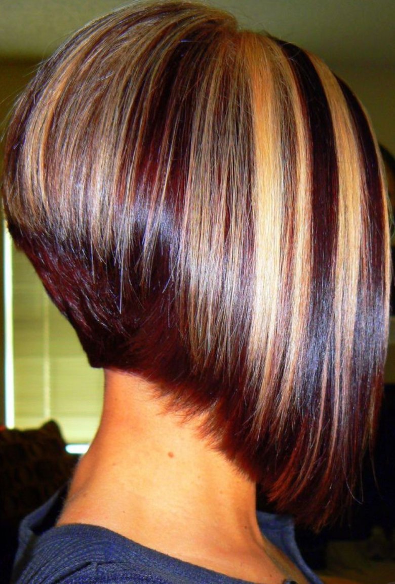 Мелирование на каштановые волосы короткие