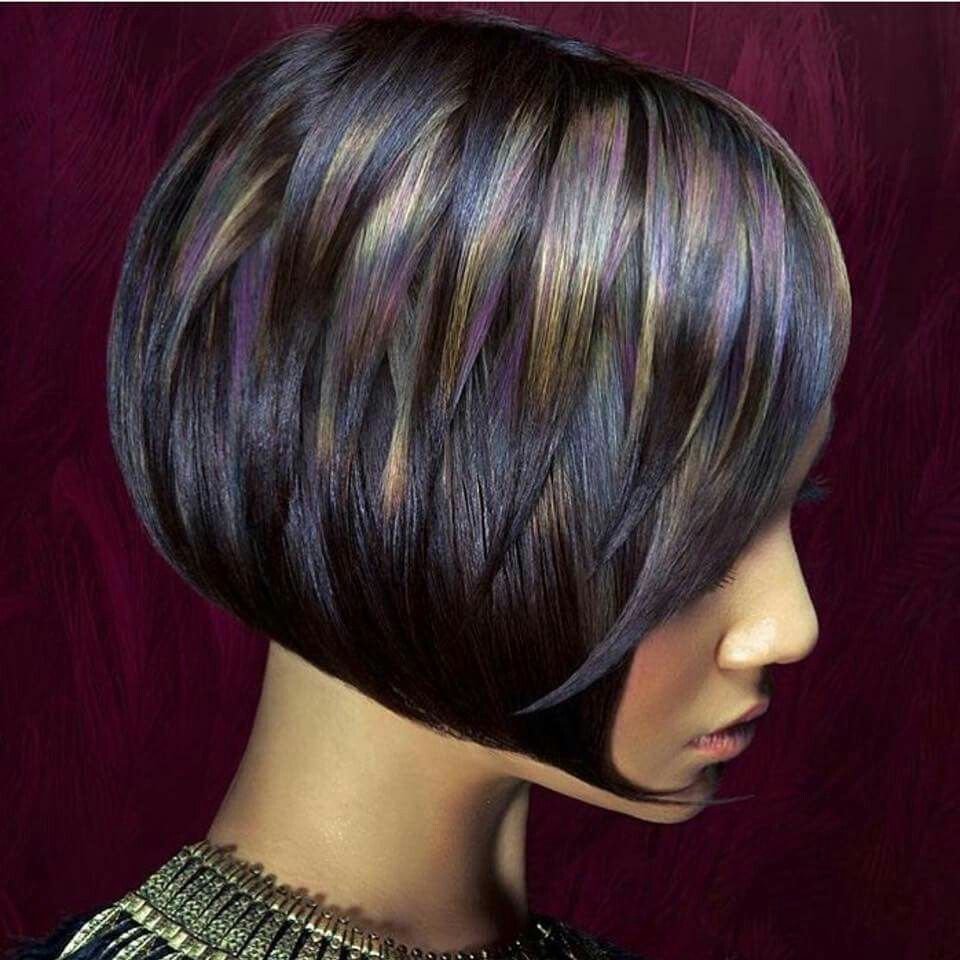 Боб каре с колорированием