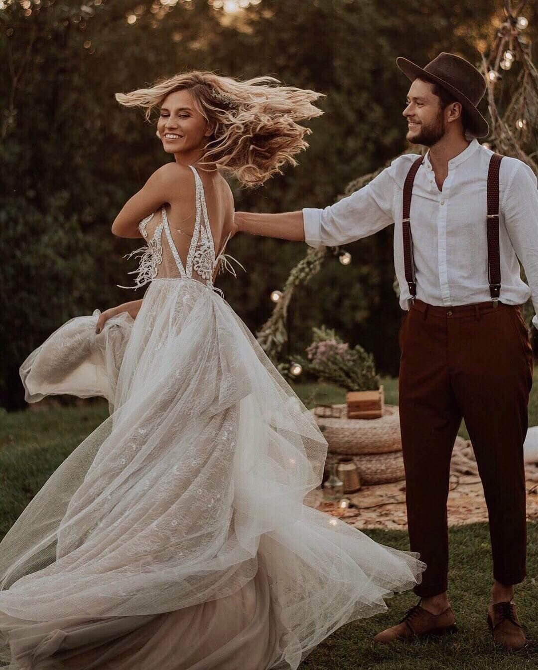 Жених в стиле рустик