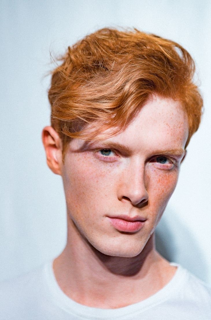Причёски для рыжих парней