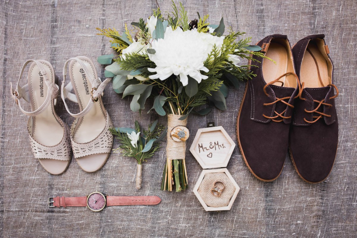 Свадебные туфли летние