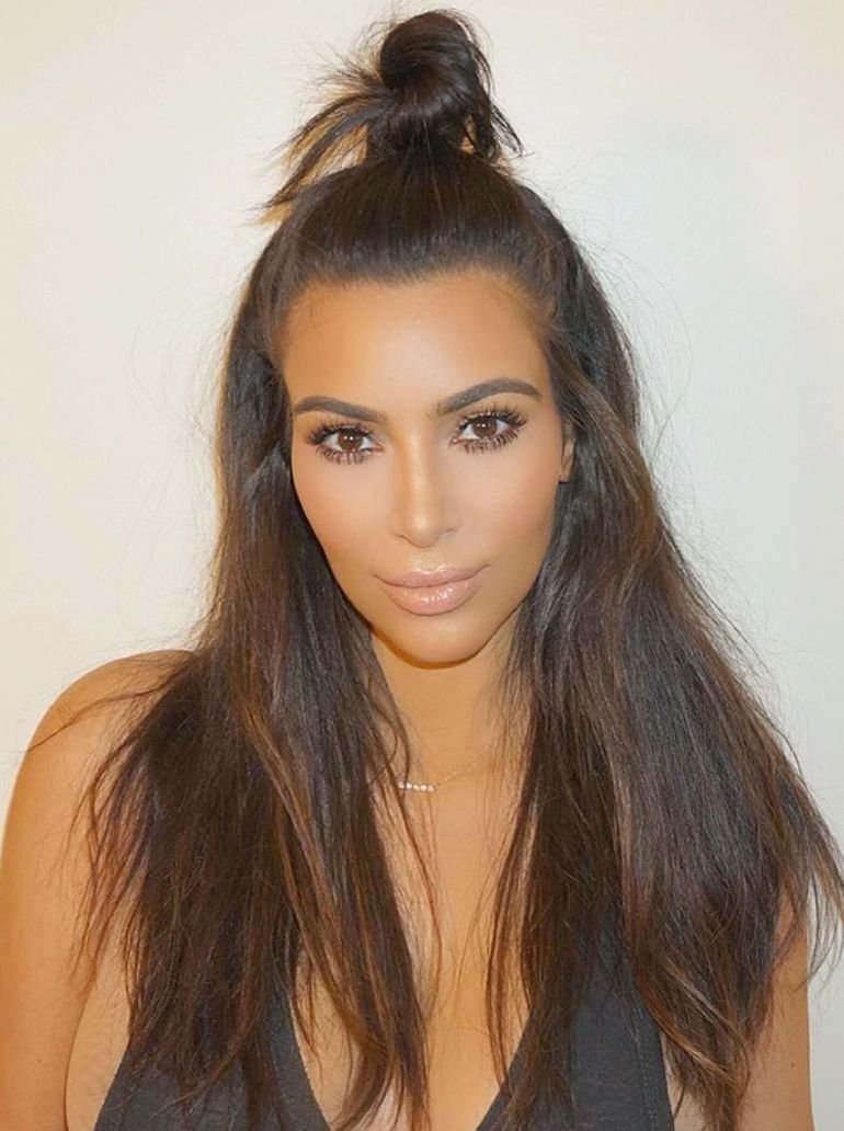 Прическа полупучок