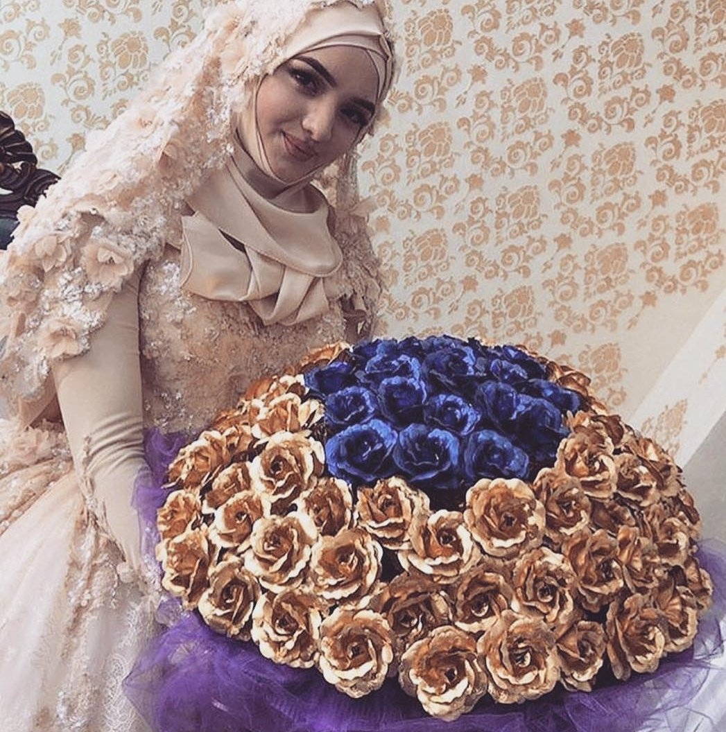 Невеста хиджабе Кавказ 2021