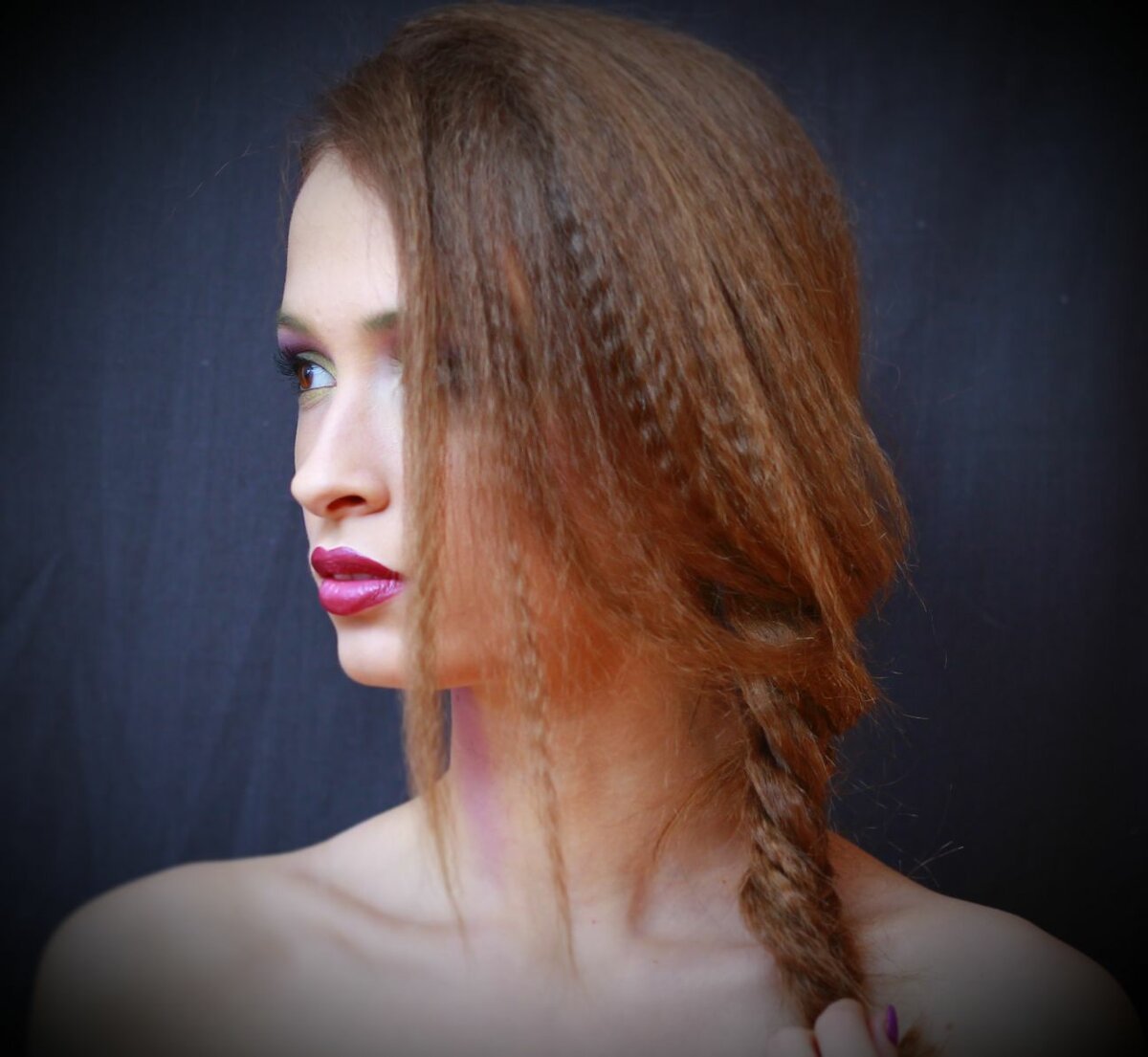 Гофре на волосах