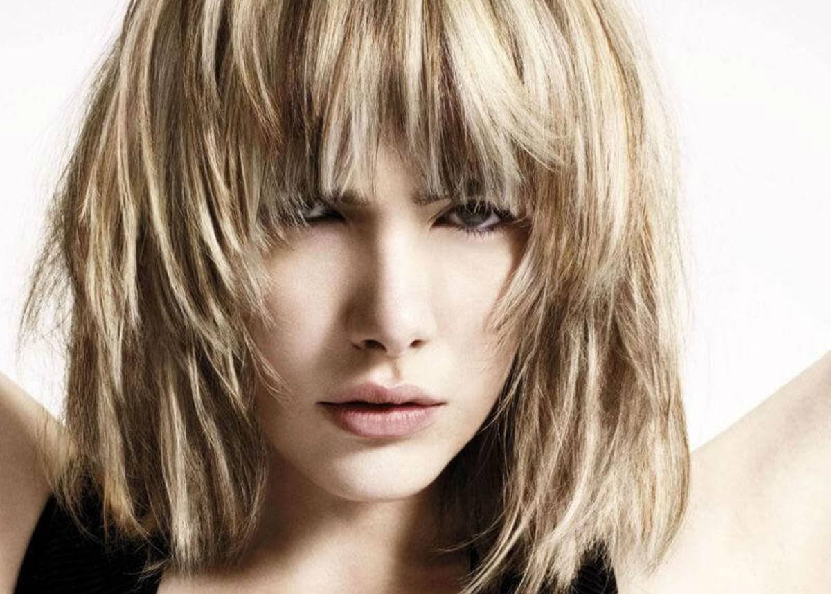 Длинный Боб каскадом