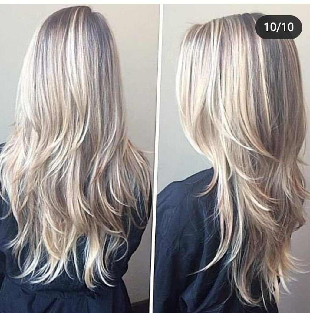 Стрижка Каскад градуированный