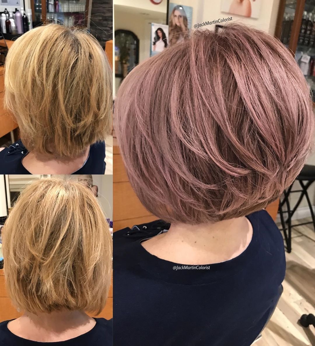 Пепельное градуированное каре