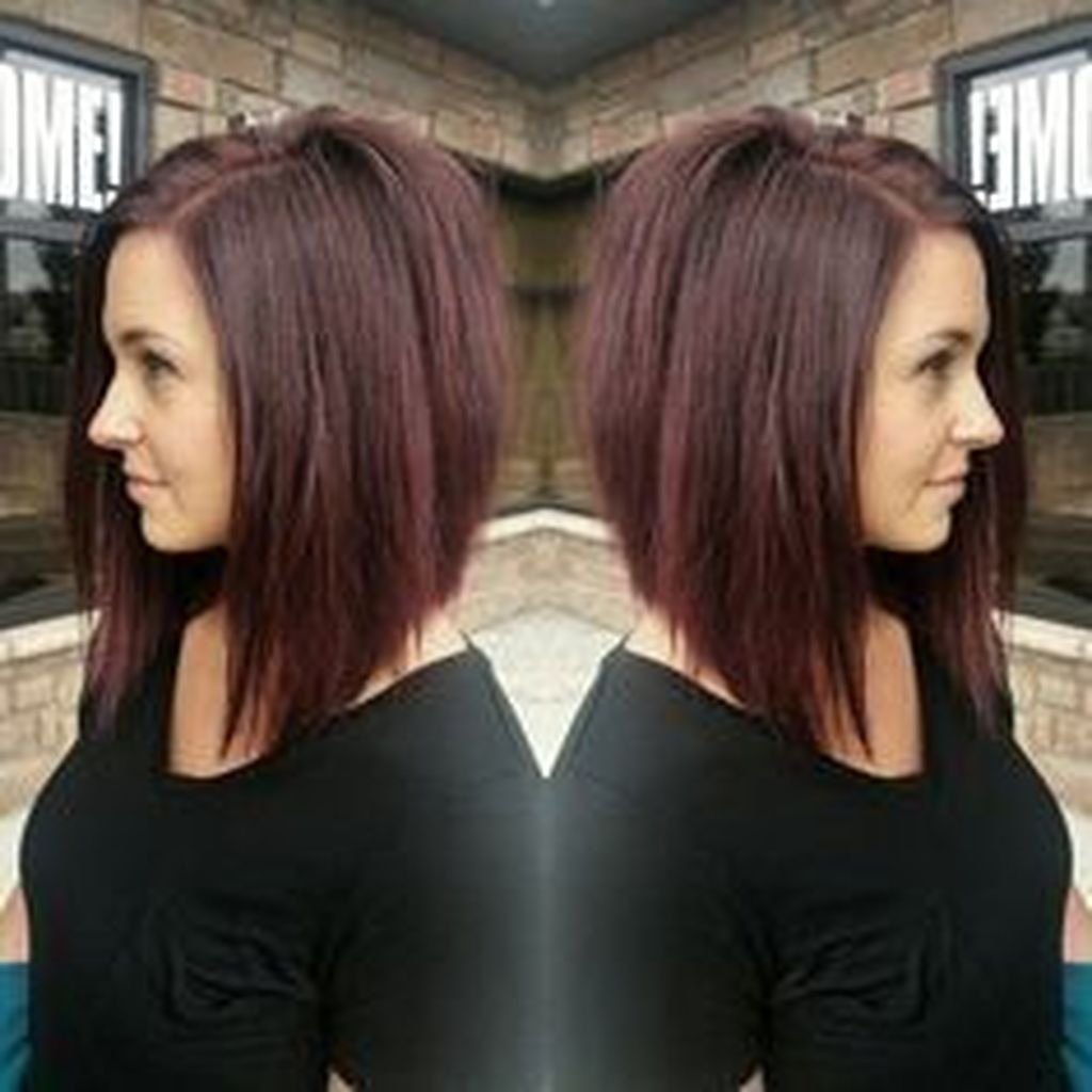 Стрижка Лонг Боб градуированное