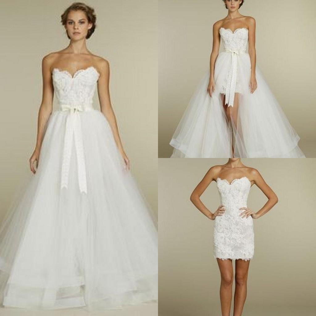 Свадебное платье трансформер классическое