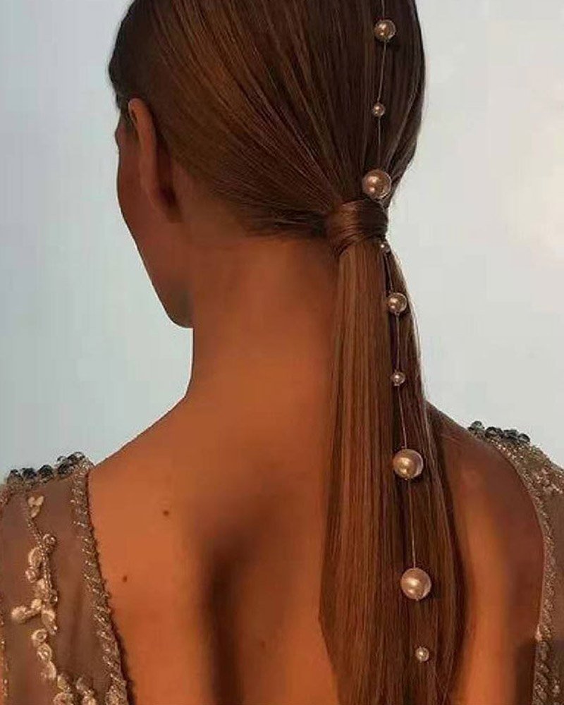 Бусы для волос