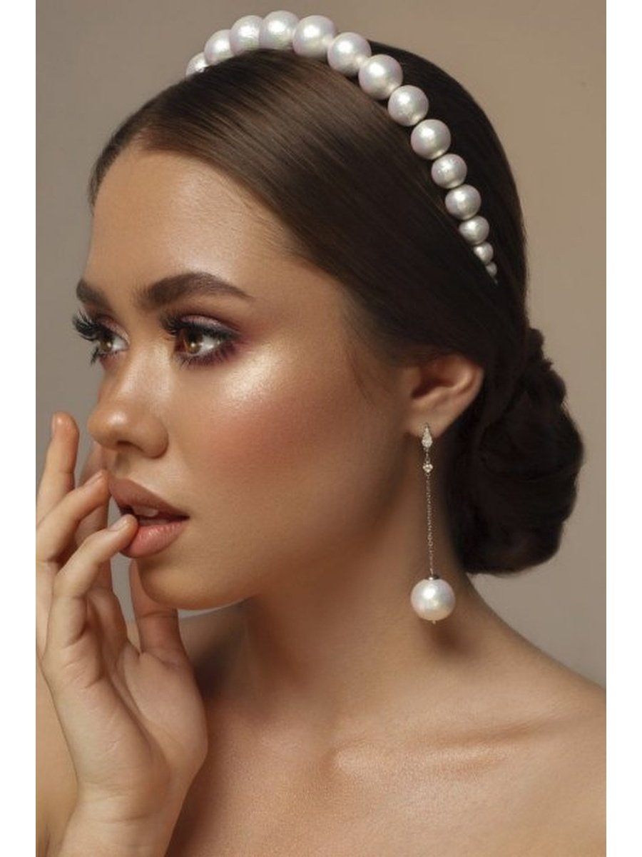 Свадебный ободок на голову