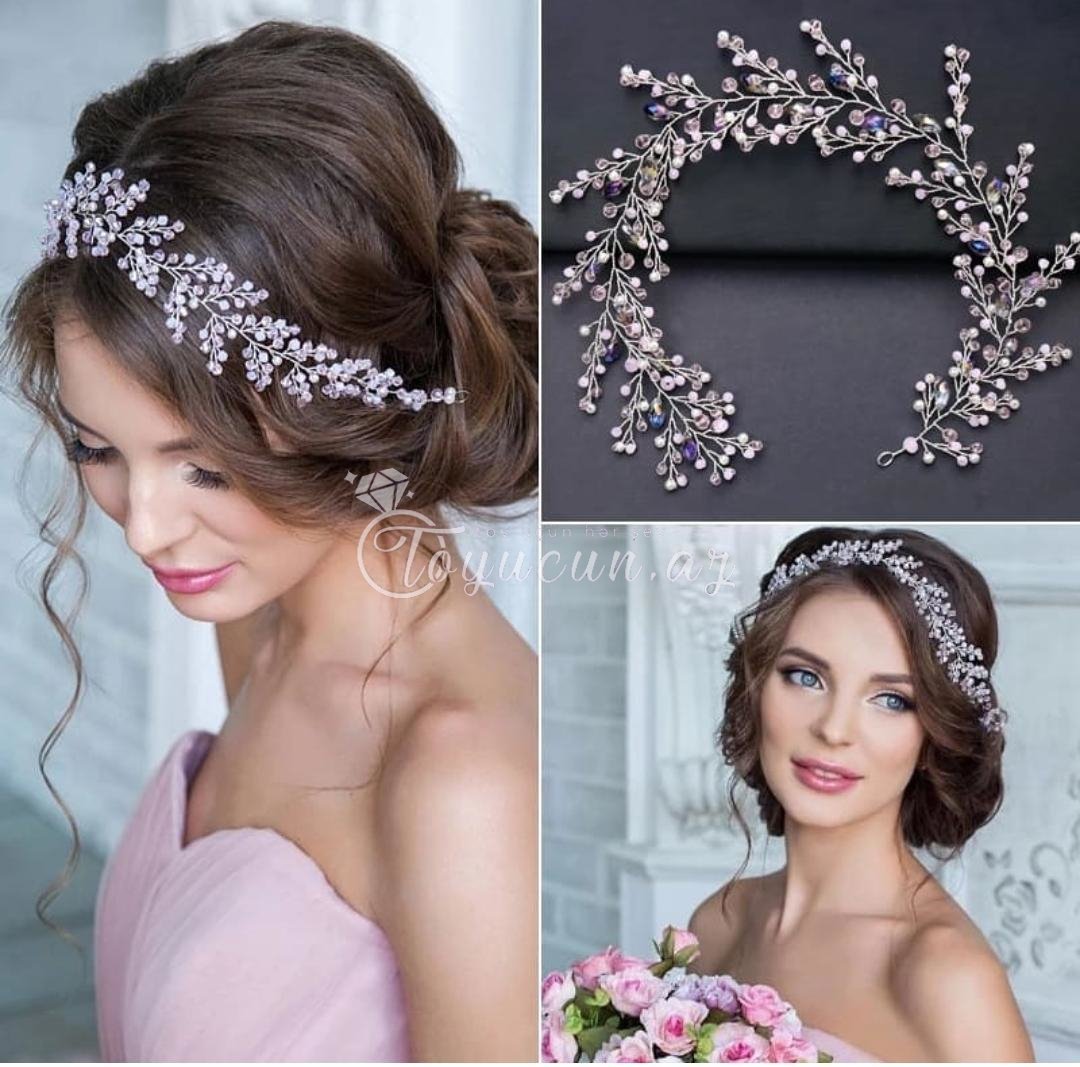 Повязка на голову с кристаллами