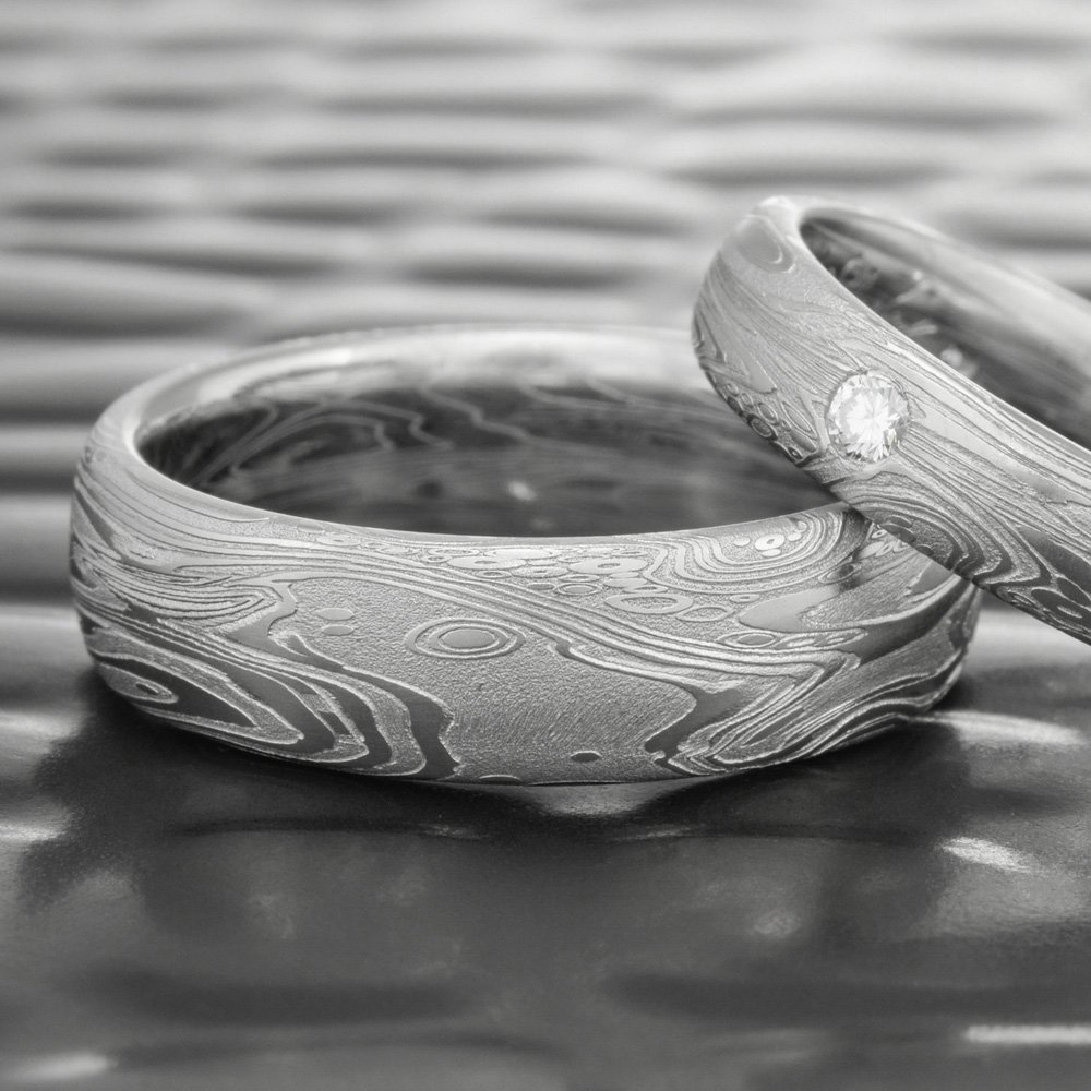 Обручальные кольца Дамаск