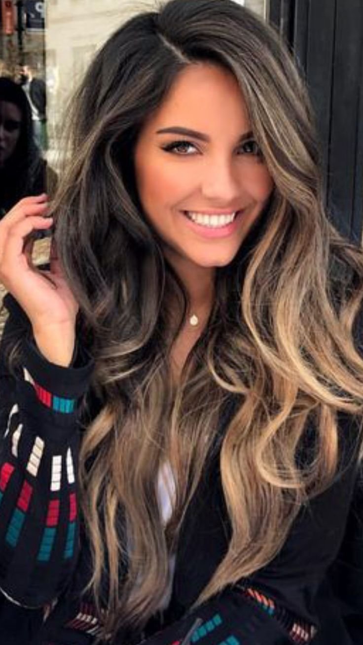 Мелирование шатуш балаяж