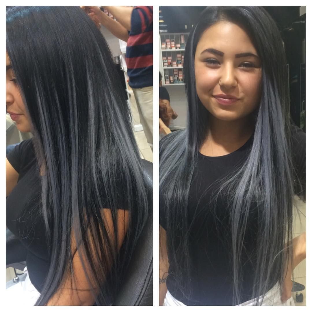 Мелирование полосками