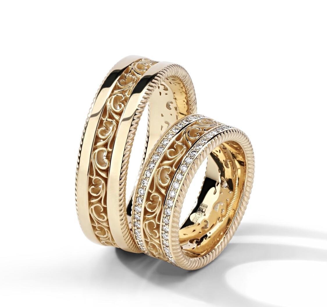 Эксклюзивные обручальные кольца