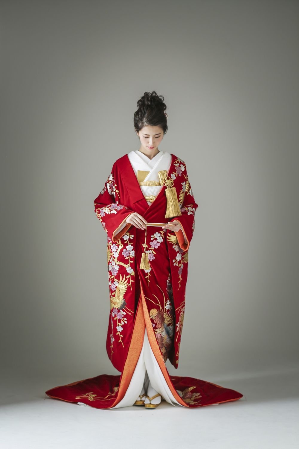 Свадебное платье в японском стиле