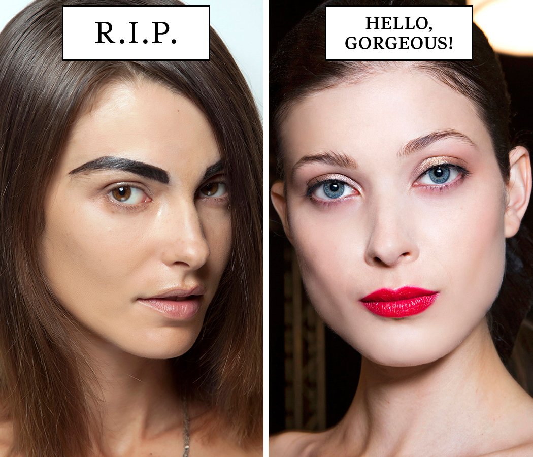 Сабрина Карпентер брови