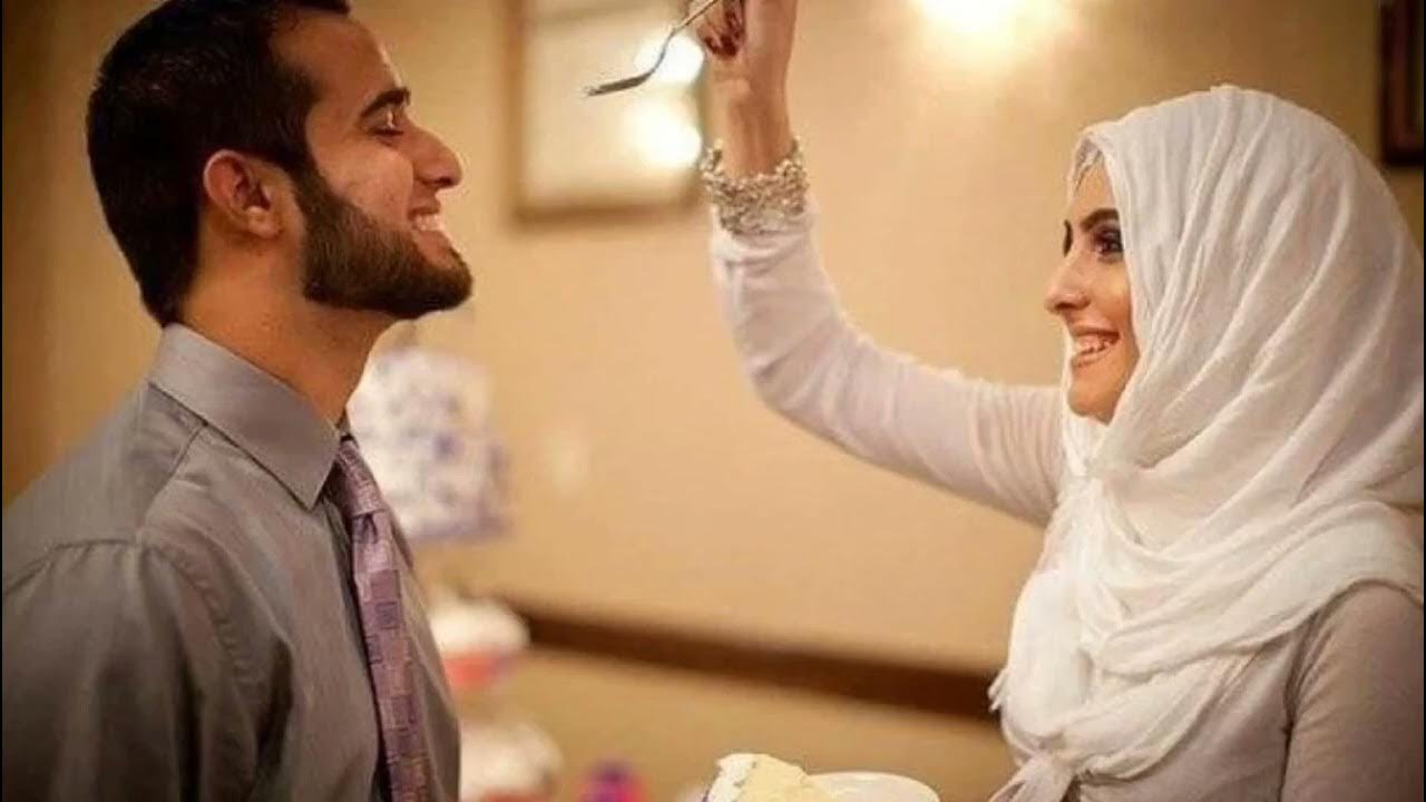Картинка мусульманская жена. Мусульманская семья. Мусульманка с мужем. Отношение мужа к жене в Исламе. Муж и жена мусульмане.