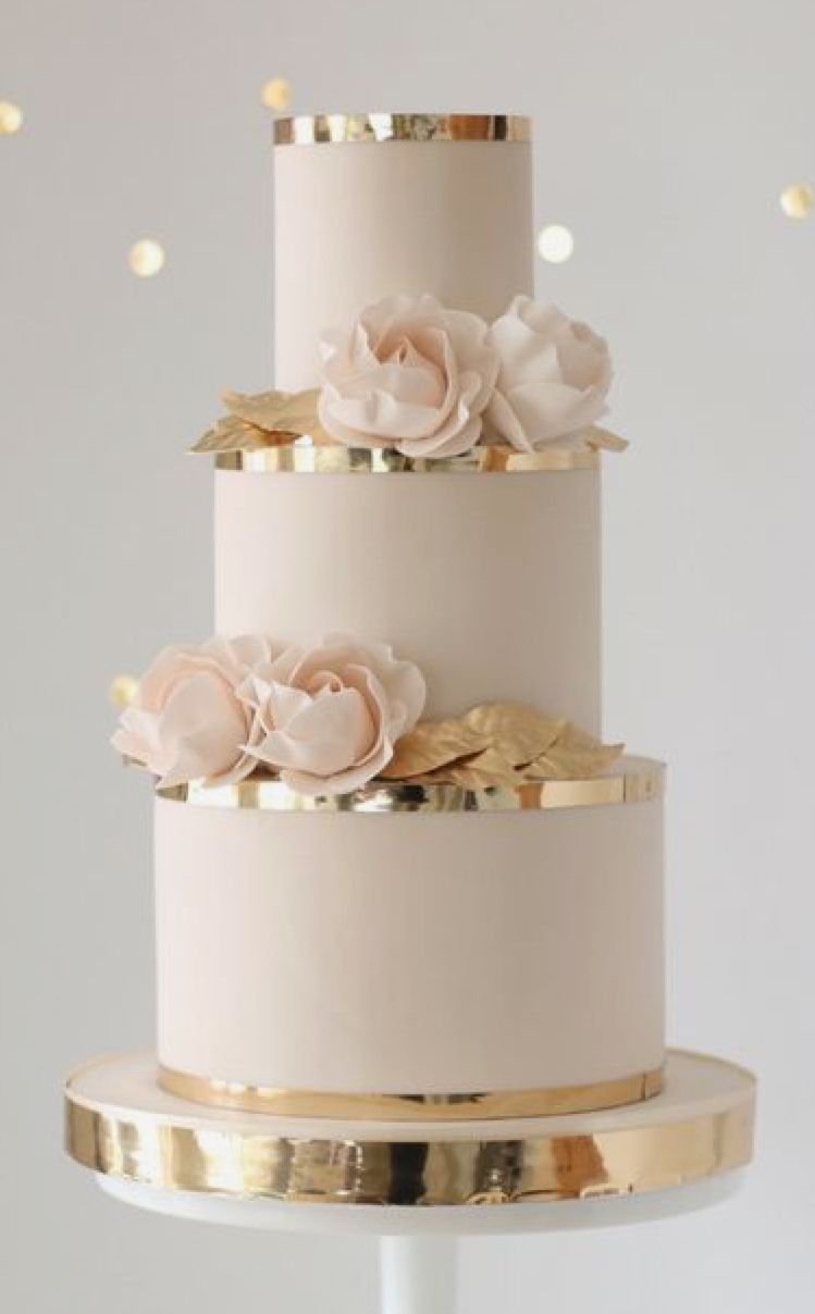 Свадебный торт 2021 одноярусный