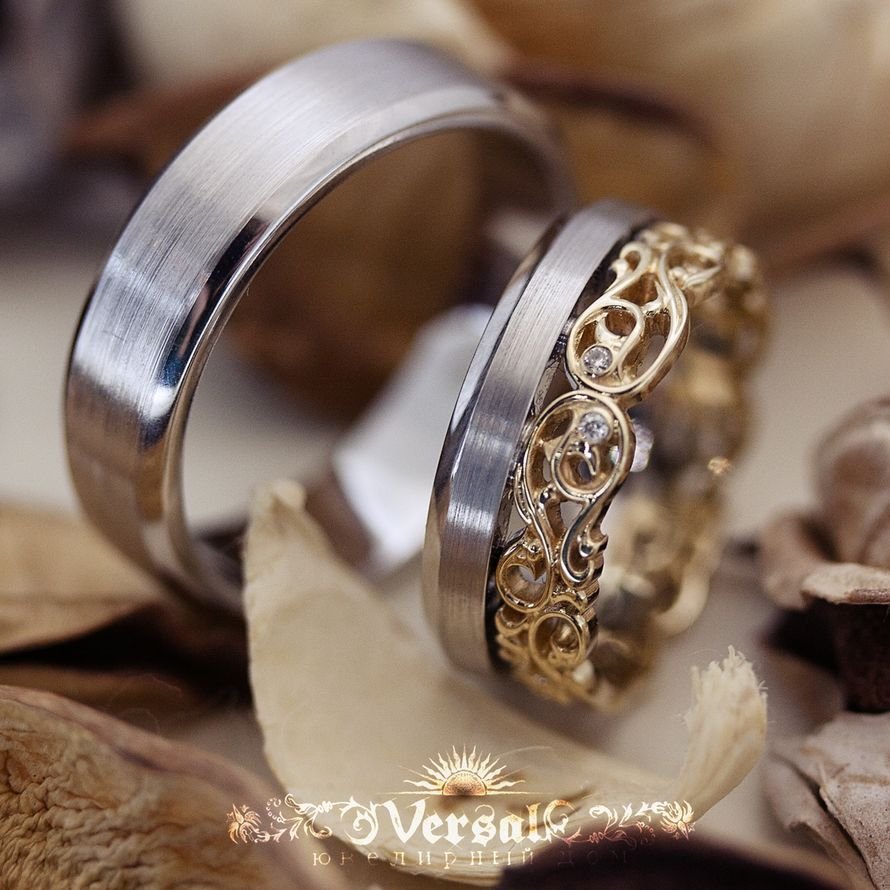 Необычные Свадебные кольца