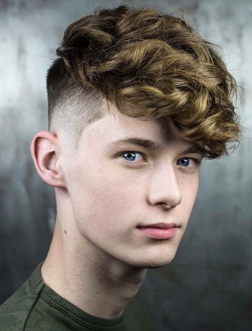 Причёски мужские для подростков