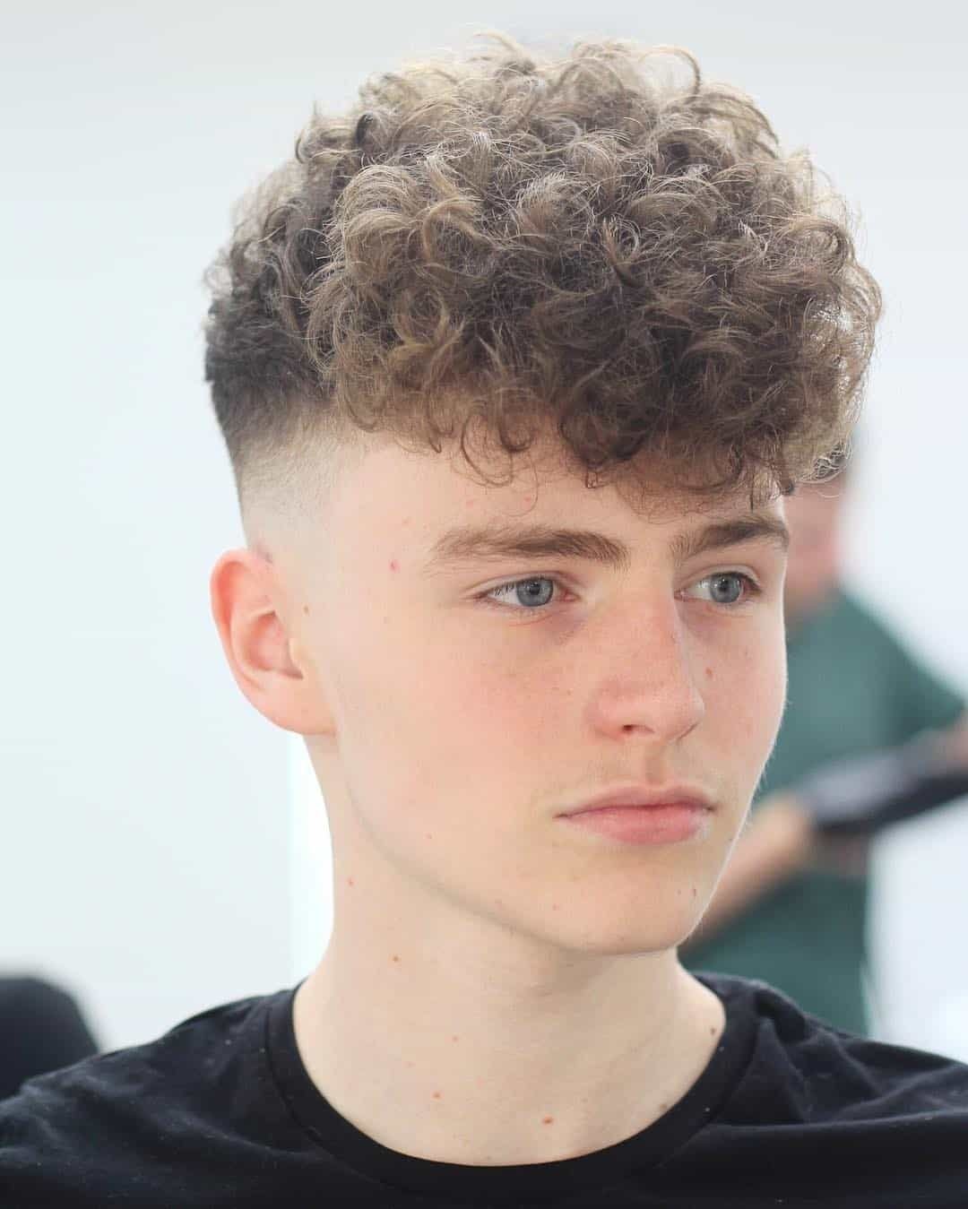 Детская стрижка на кудрявые волосы