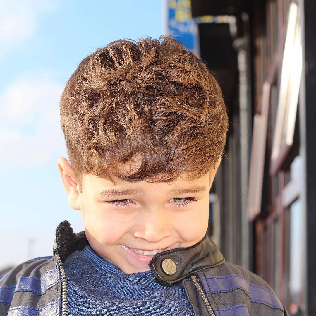 Химическая завивка мужская