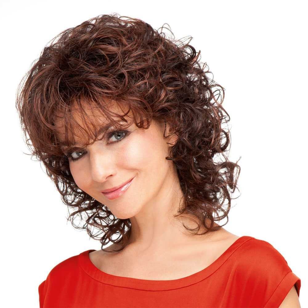 Прическа сессон на кудрявые волосы