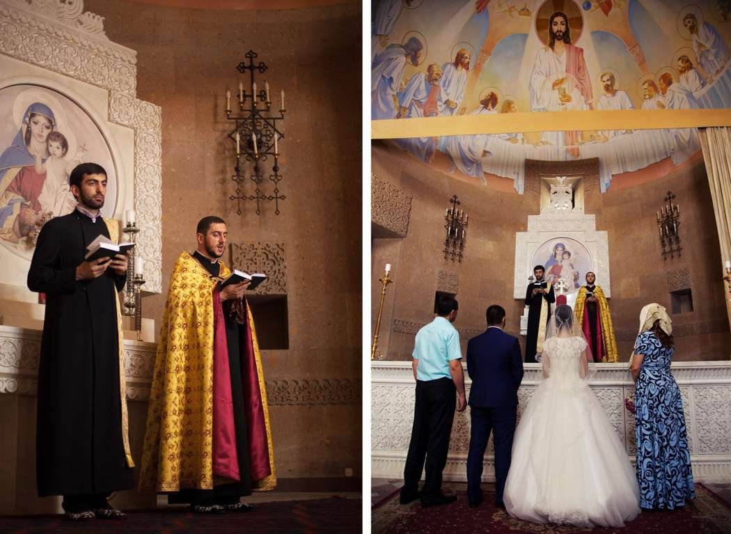 Венчание в армянской церкви в Москве