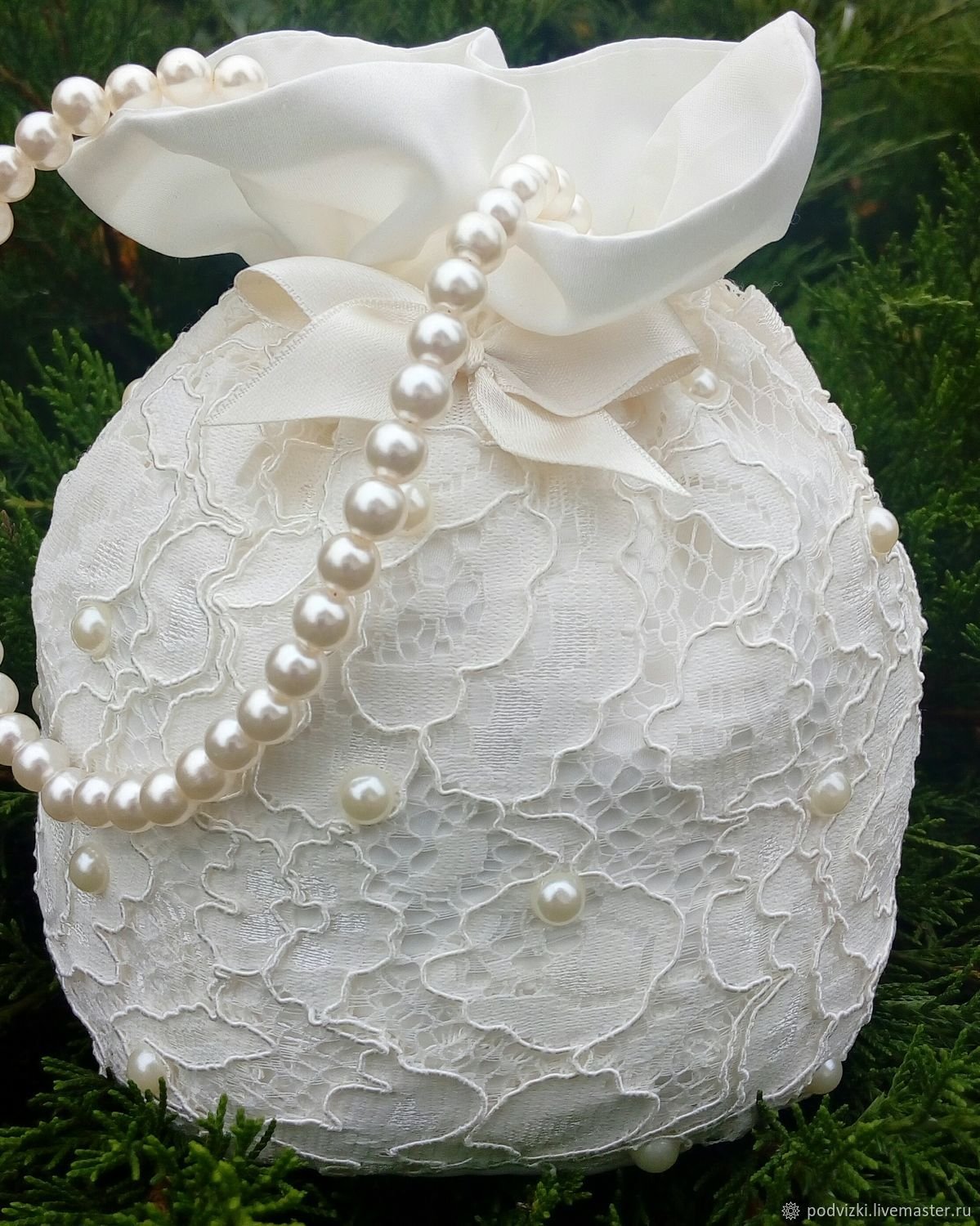 Сумочка мешочек для невесты