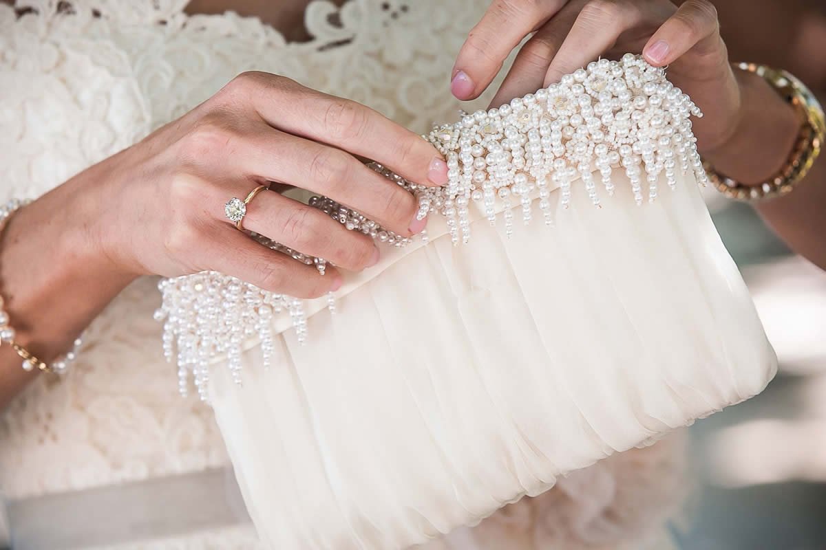 Свадебная сумочка клатч