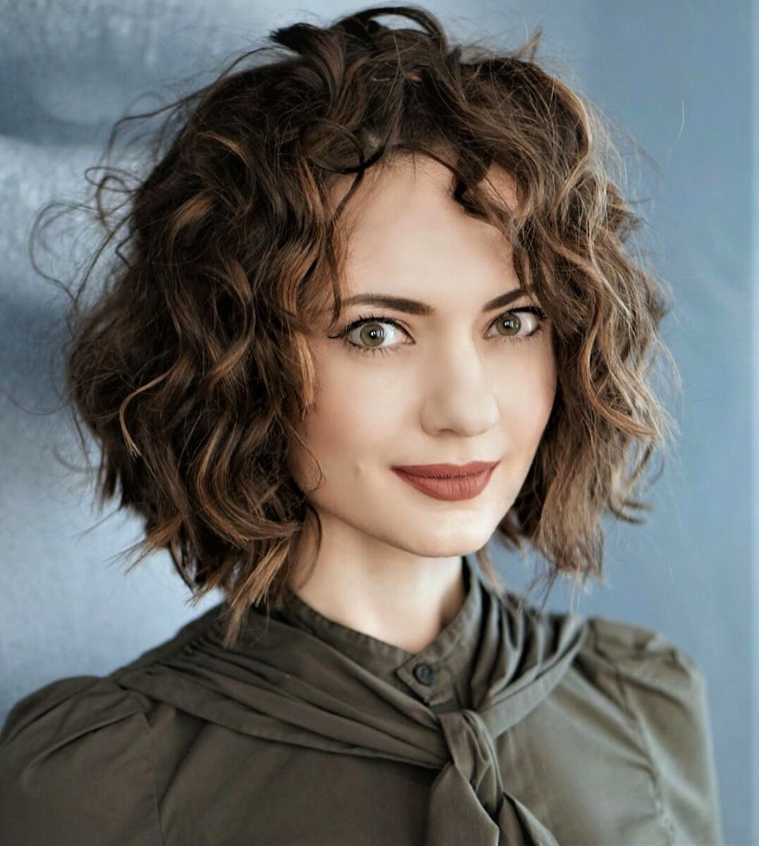 Волнистое каре биозавивка