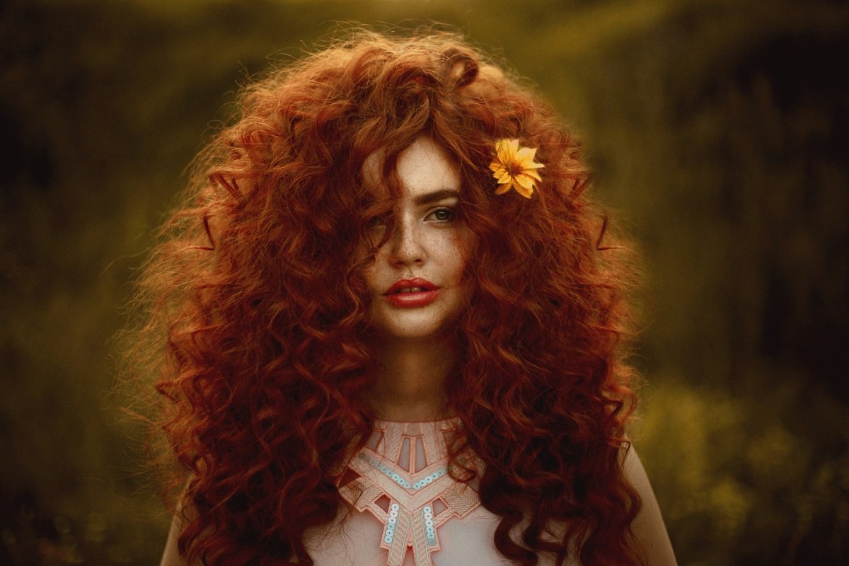 Керли кудри рыжие