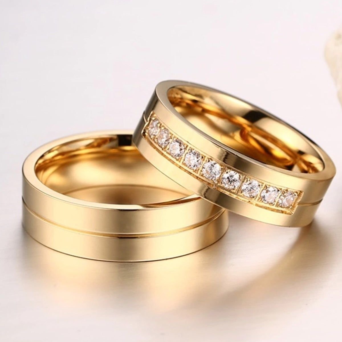 Обручальные кольца парные