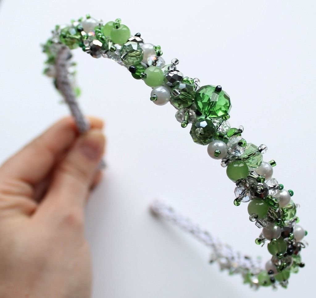 Украшения из крупного бисера