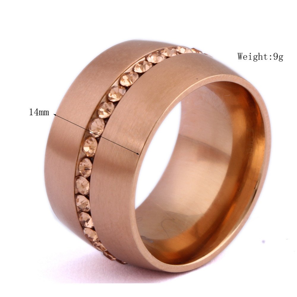 Широкие обручальные кольца