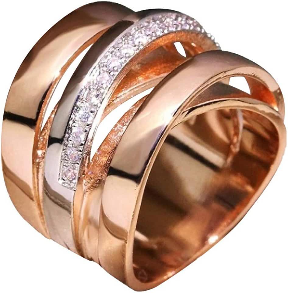 Широкое кольцо с бриллиантами