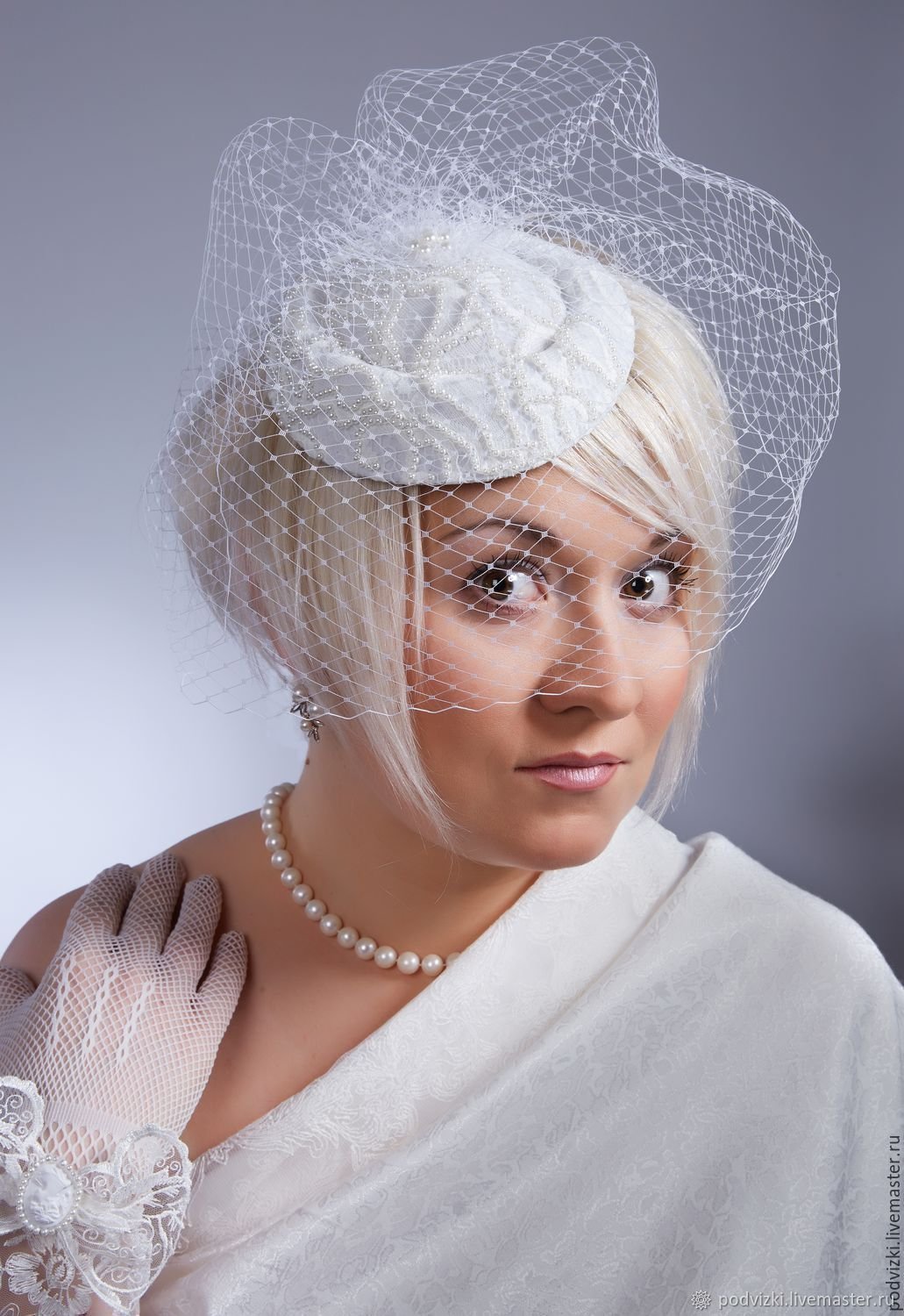 Шляпа с фатой