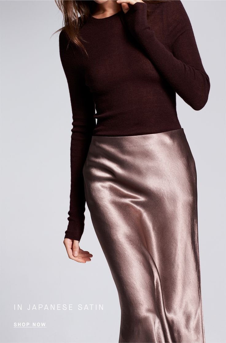 Образы с шелковой юбкой