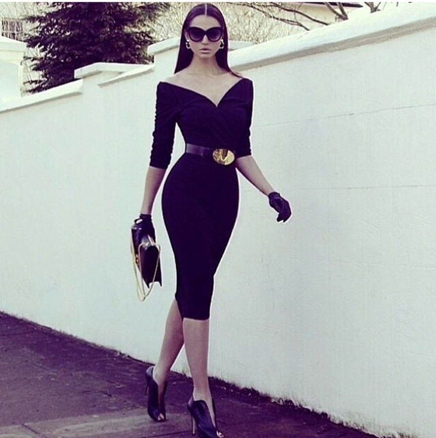 Леди вамп стиль в одежде