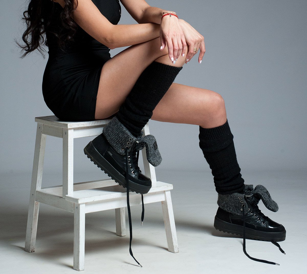 Гетры с ботинками