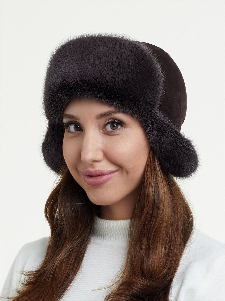 Шапка ушанка Каляев женская