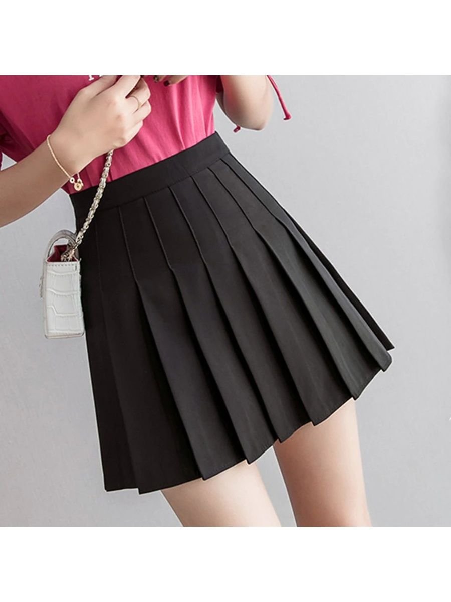 Юбка с плиссировкой Школьная Harajuku