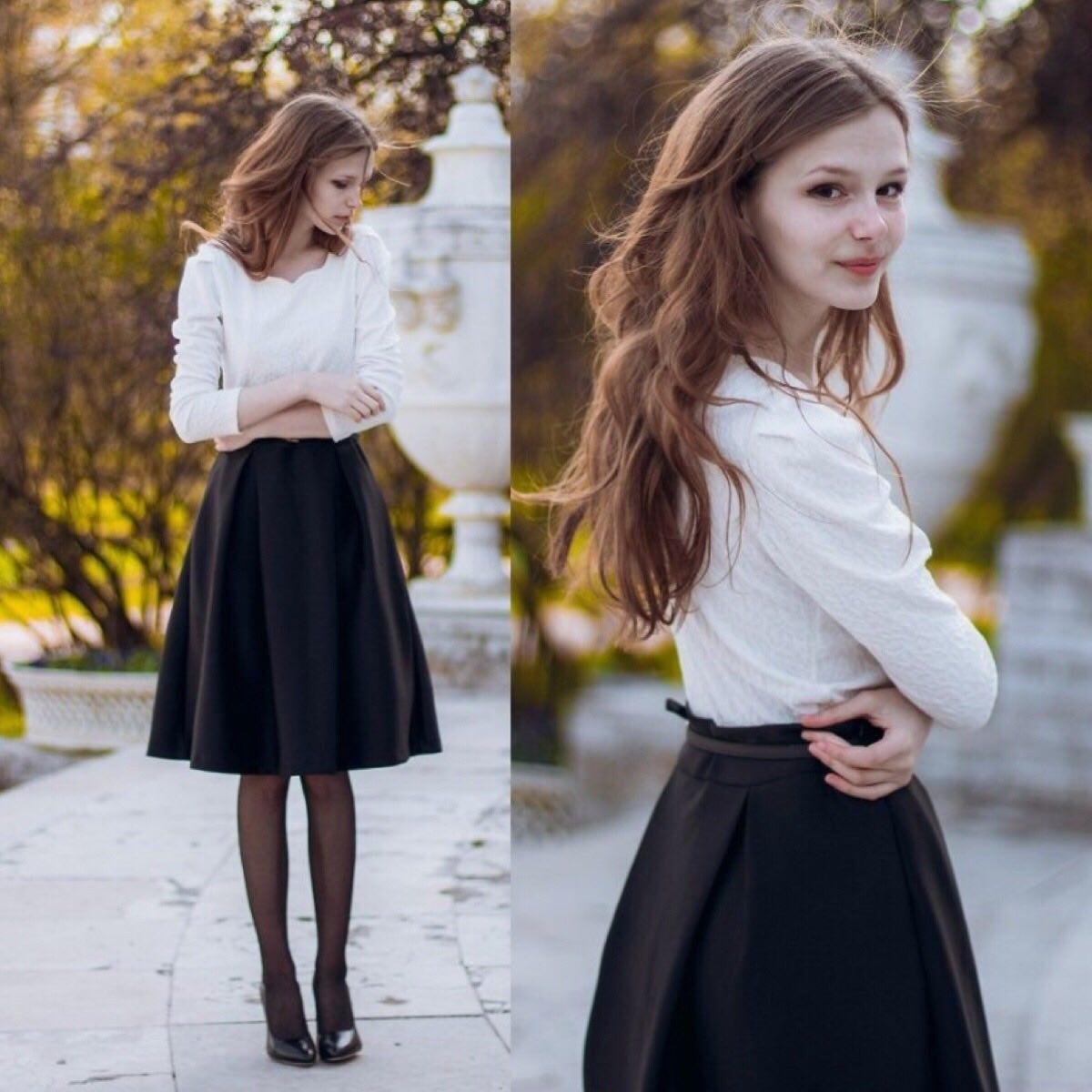 Школьный образ для девушки