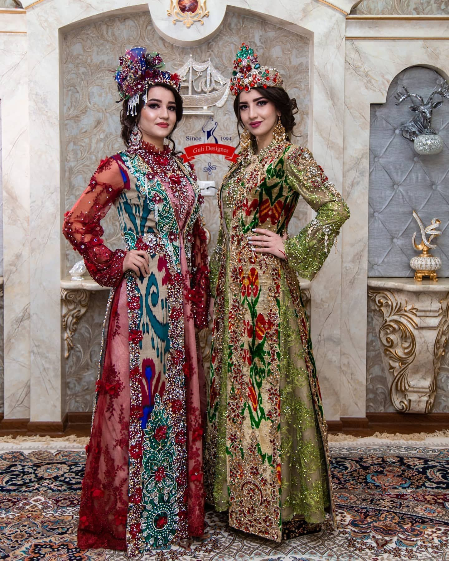 Узбекский свадебный наряд - 69 фото
