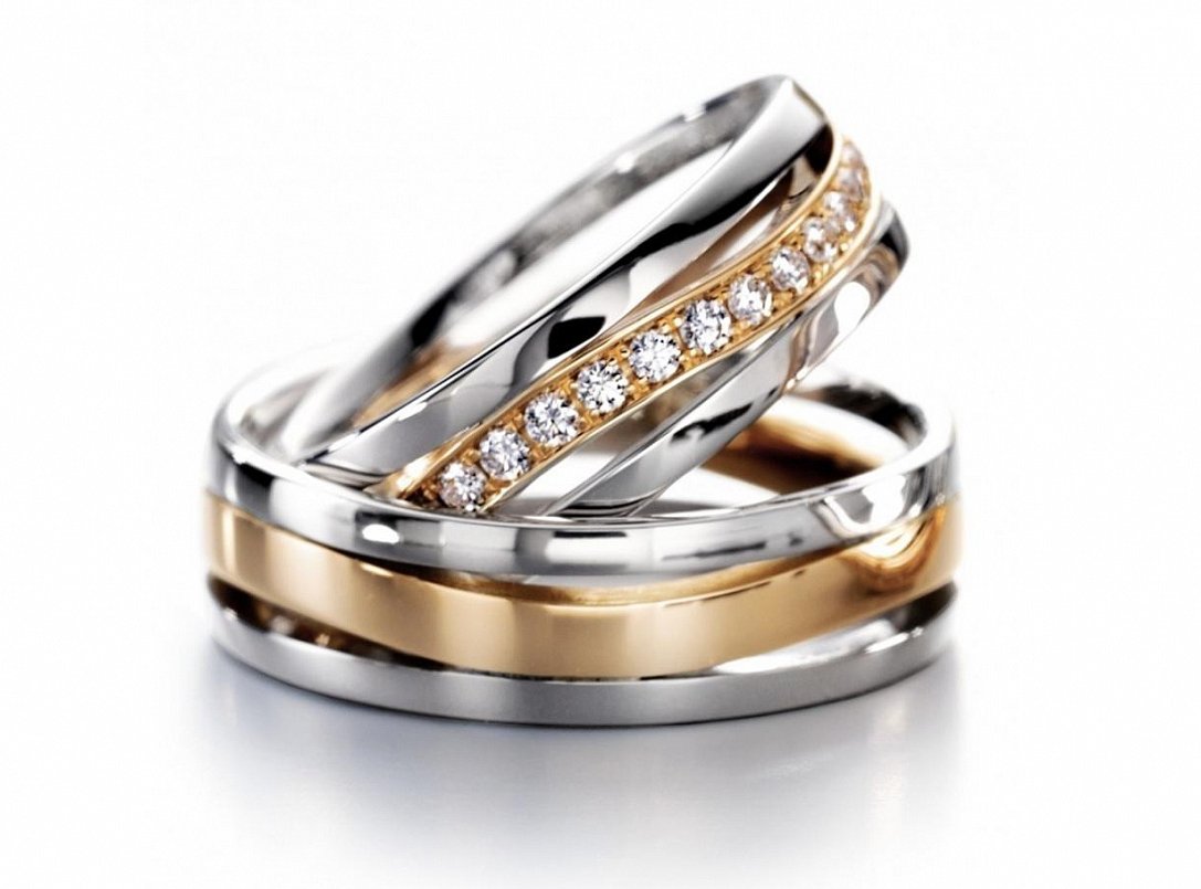 Составные обручальные кольца