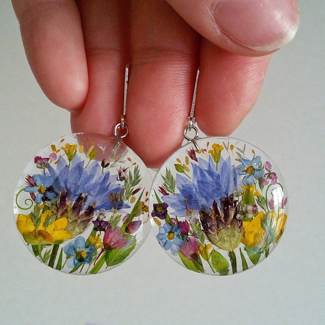 Украшения из эпоксидной смолы кольца